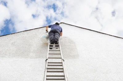 Peinture extérieure à la Loubière — façades et ravalement